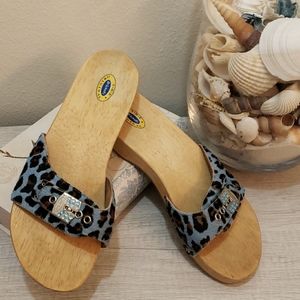 Dr Scholl's Original Sandal Leopard Print